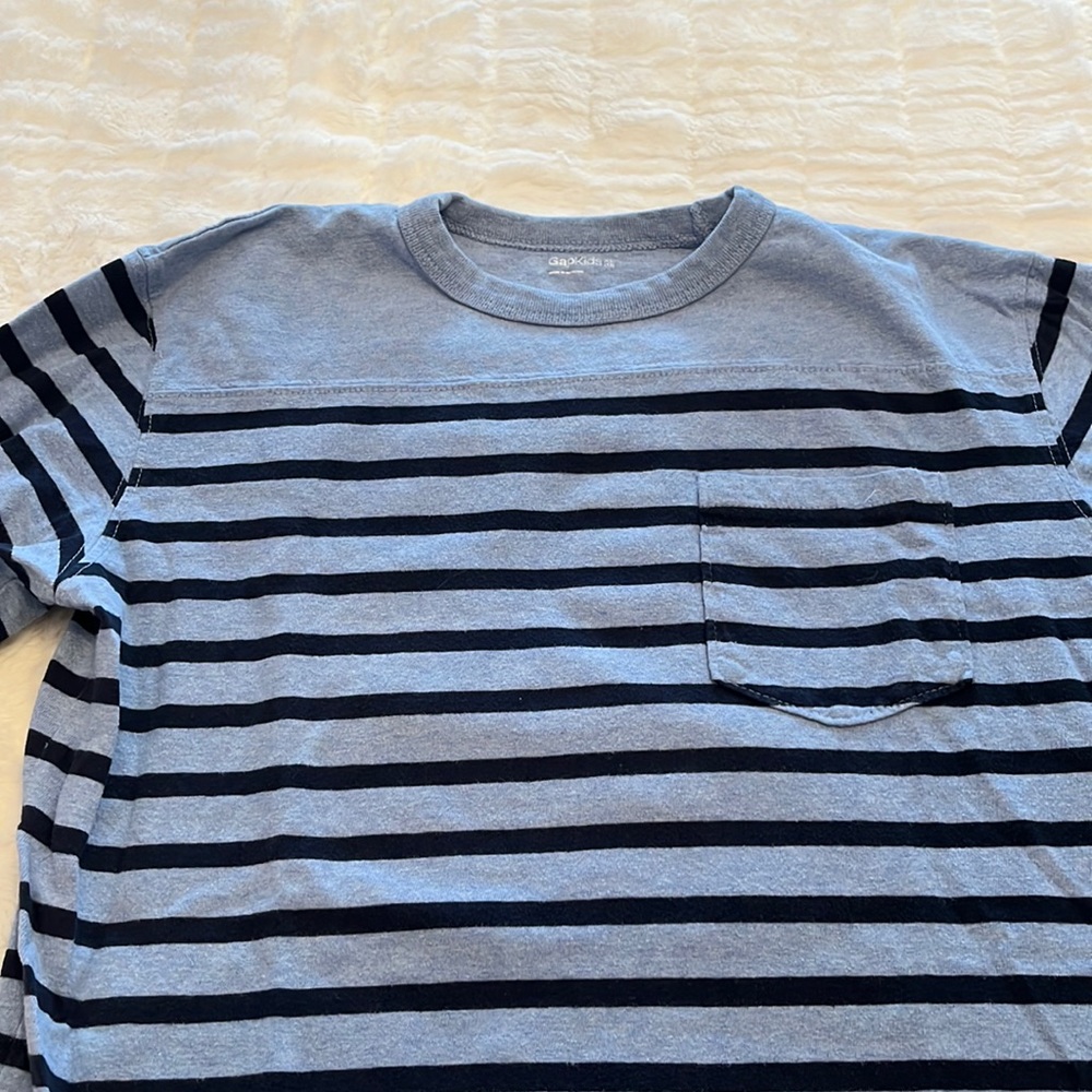Blue Striped T-shirt